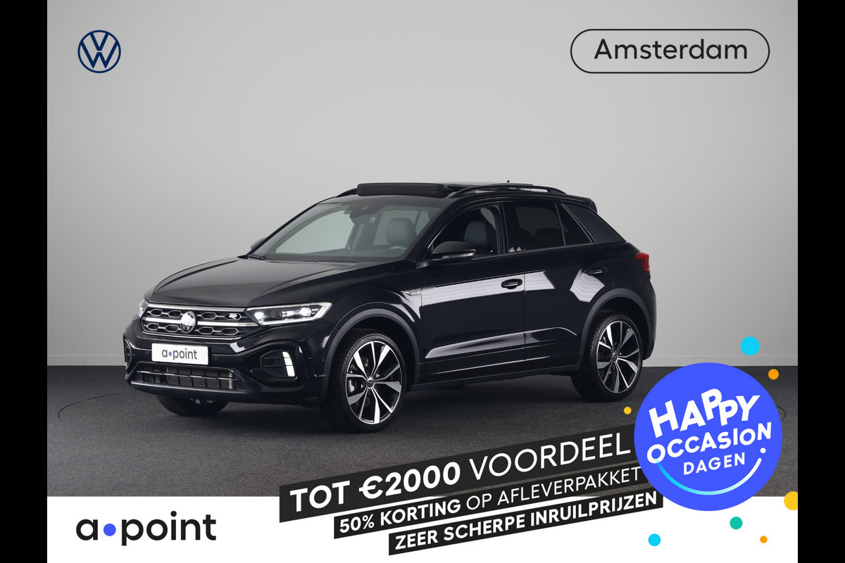 Volkswagen T-Roc 1.5 TSI R-Line 150 pk Automaat (DSG) | Navigatie via App | Panoramadak | Parkeersensoren (Park assist) | Achteruitrijcamera | Black Style pakket | Keyless pakket | R-Line |