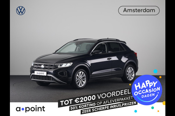 Volkswagen T-Roc 1.5 TSI Life 150 pk Automaat (DSG) | Navigatie | Parkeersensoren (Park assist) | Achteruitrijcamera | Adaptieve cruise control | Autom. airco |