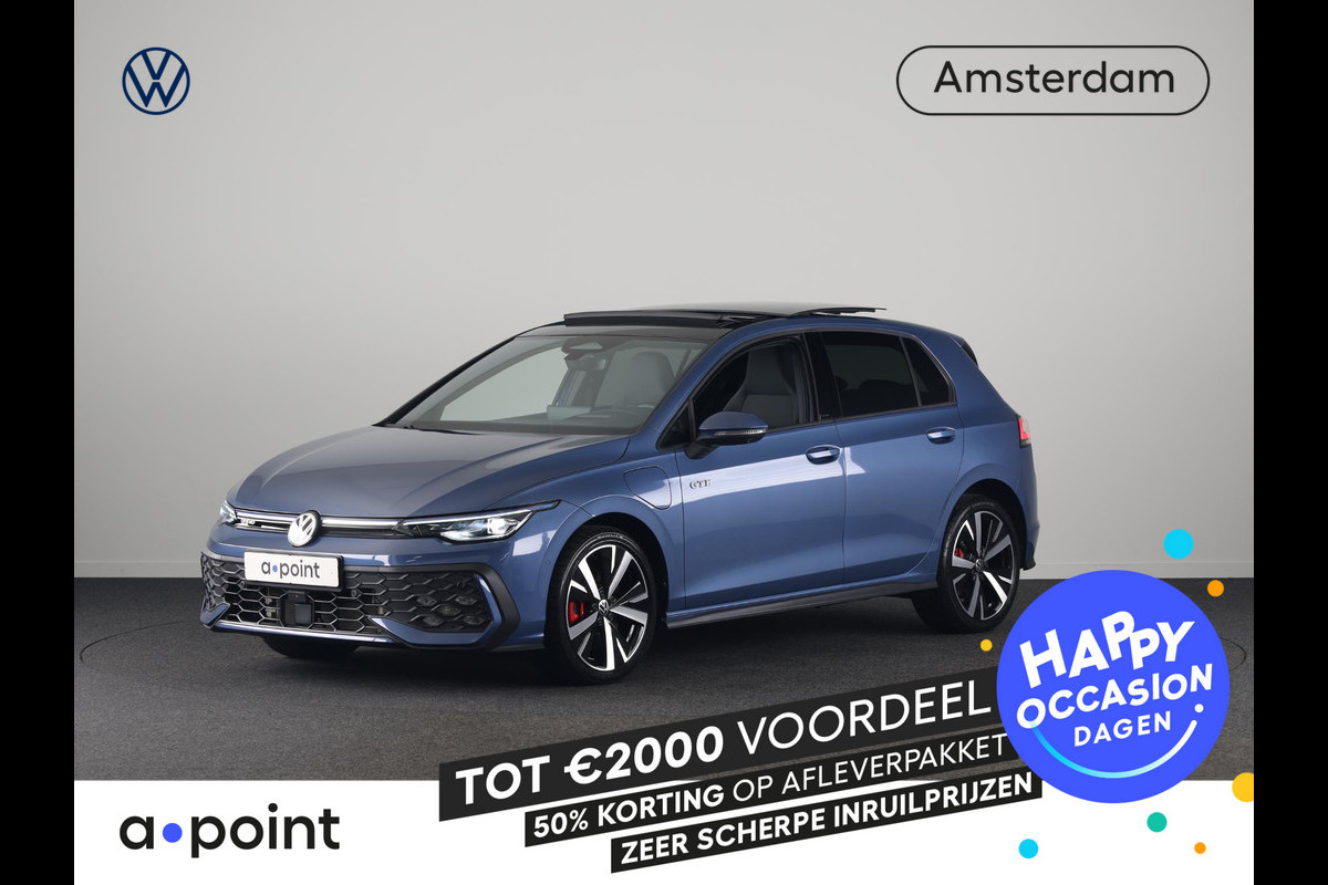 Volkswagen Golf 1.5 eHybrid GTE 272 pk Automaat (DSG) | Verlengde garantie | Navigatie | Panoramadak | Trekhaak (wegklapbaar) | Parkeersensoren (Park assist) | Rondomzicht camera | Head-up display |