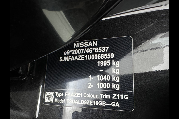 Nissan Leaf Acenta 40 kWh {SoH-86%) Aut. *HEATPUMP | ADAPTIVE-CRUISE | KEYLESS | NAVI-FULLMAP | DAB+ | DIGI-COCKPIT | PRIVACYGLASS | 16"ALU*