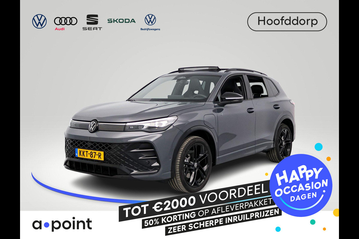 Volkswagen Tiguan 1.5 eHybrid R-Line Edition 204 PK PHEV | Verlengde garantie | Trekhaak wegklapbaar | Panorama dak | Black Style | 20"LM velgen |