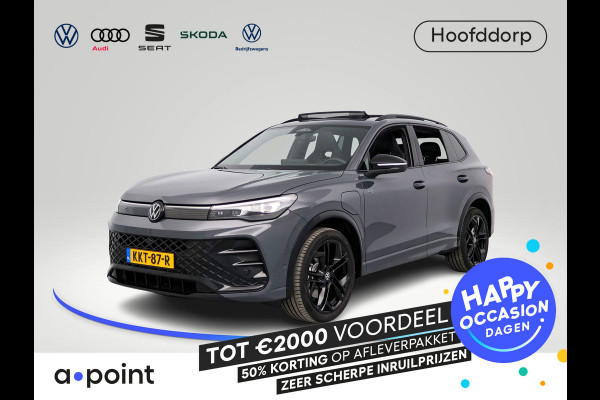 Volkswagen Tiguan 1.5 eHybrid R-Line Edition 204 PK PHEV | Verlengde garantie | Trekhaak wegklapbaar | Panorama dak | Black Style | 20"LM velgen |