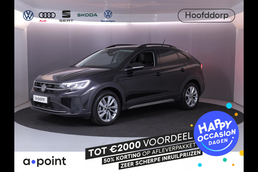 Volkswagen Taigo 1.0 TSI Life Edition 116 pk Automaat (DSG) | Private lease vanaf €512 | Verlengde garantie | Navigatie via App | Parkeersensoren | Achteruitrijcamera | Autom. airco |