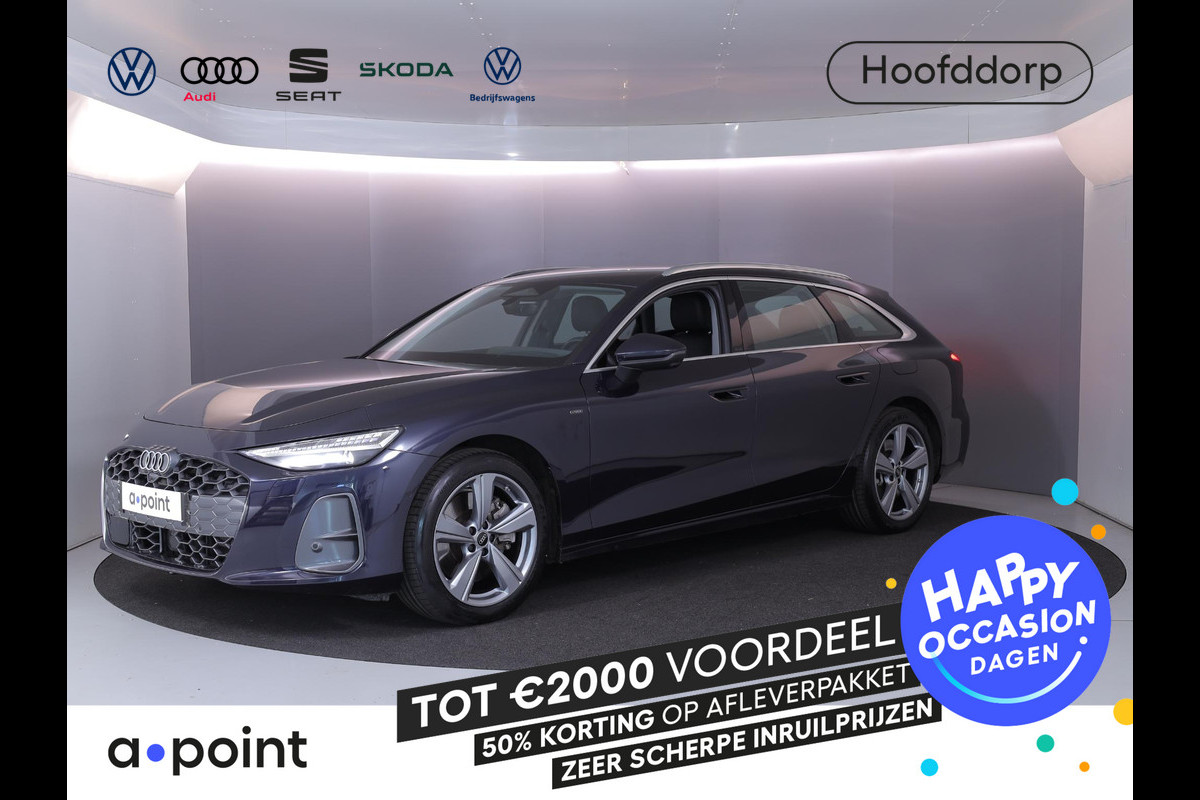 Audi A6 Avant 2.0 e-hybrid quattro Advanced edition | Private lease vanaf €1013 | 299pk | Trekhaak | Head Up Display | Lederen bekleding | MMi  BIjrijdersscherm
