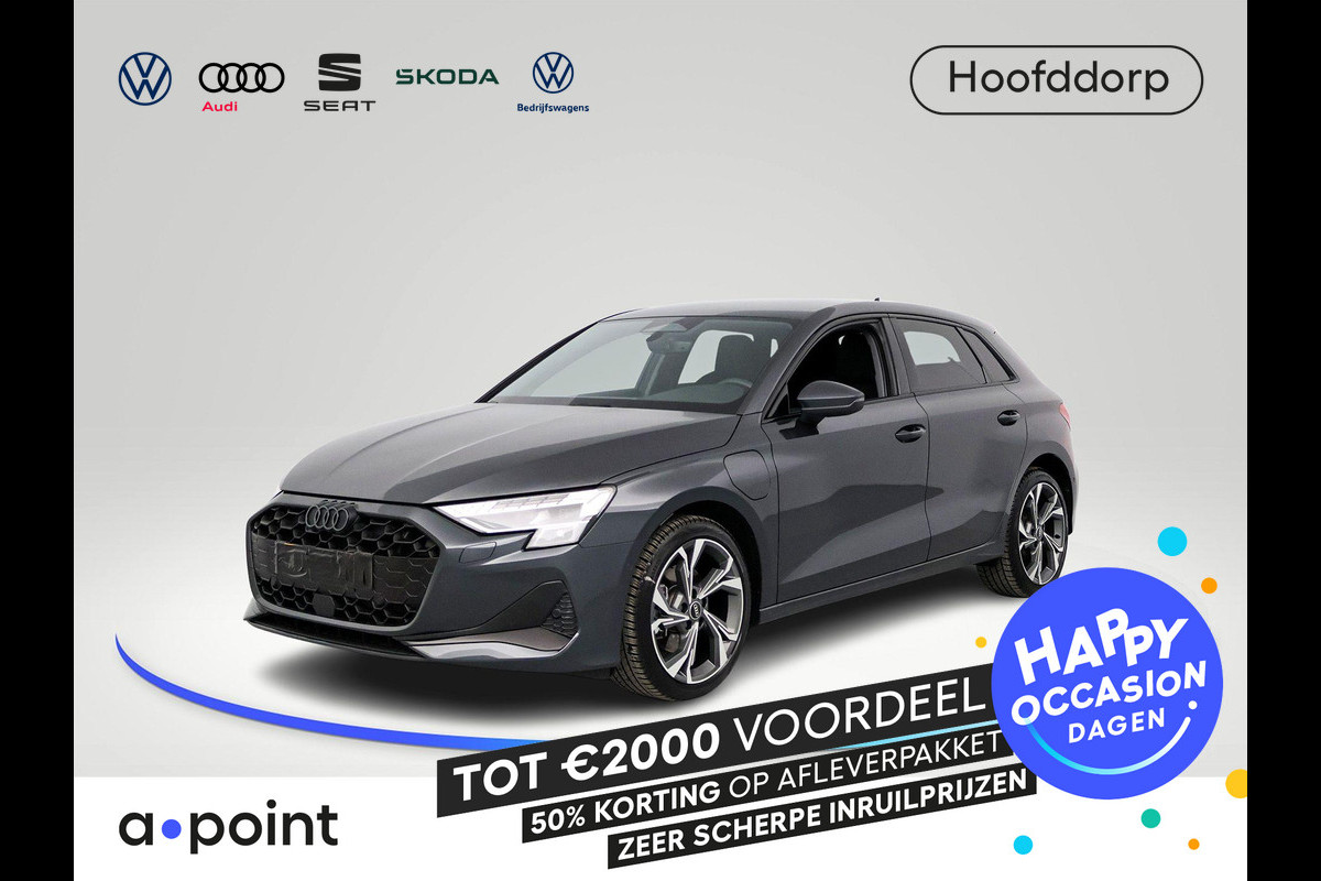 Audi A3 Sportback 40 TFSI e Advanced edition 204 pk S-tronic | Verlengde garantie | Navigatie | Parkeersensoren (Park assist) | Achteruitrijcamera | Adaptieve cruise control |