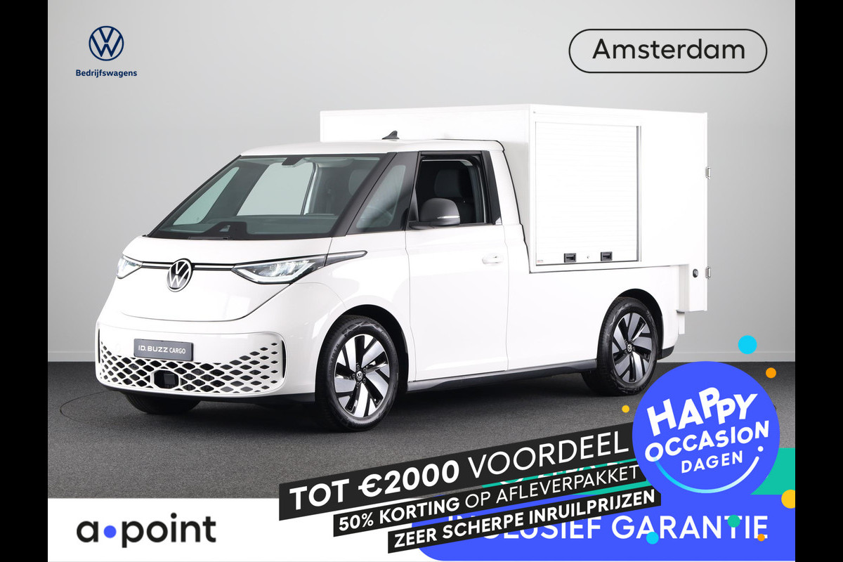 Volkswagen ID. Buzz Cargo Elektromotor 204 pk BAKWAGEN Volkswagen Bedrijfswagens ID. Buzz Cargo Elektromotor 204 pk  BAKWAGEN RWD, Exclusieve auto!!!