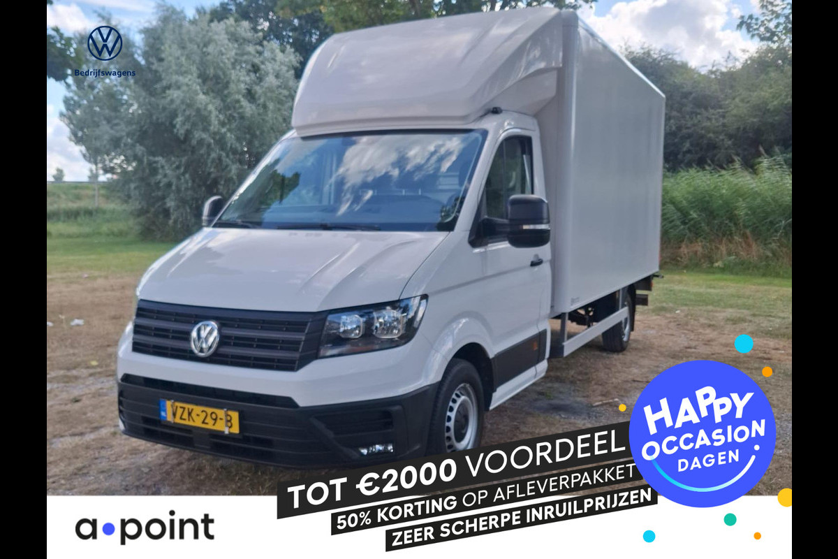 Volkswagen Crafter 35 2.0 TDI L4 BAKWAGEN 140PK Automaat | 428 x 220 x 212 | Camera | Android Auto & Apple Carplay | Laadbak met laadklep |