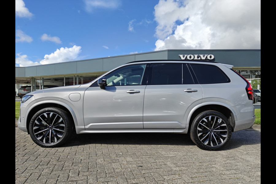 Volvo XC90 T8 AWD 455PK Plug-in Hybrid Ultra Dark | NIEUW | €10.465,- voordeel | ACC | H&K | Luchtvering | 360 camera | 21" | BLIS |