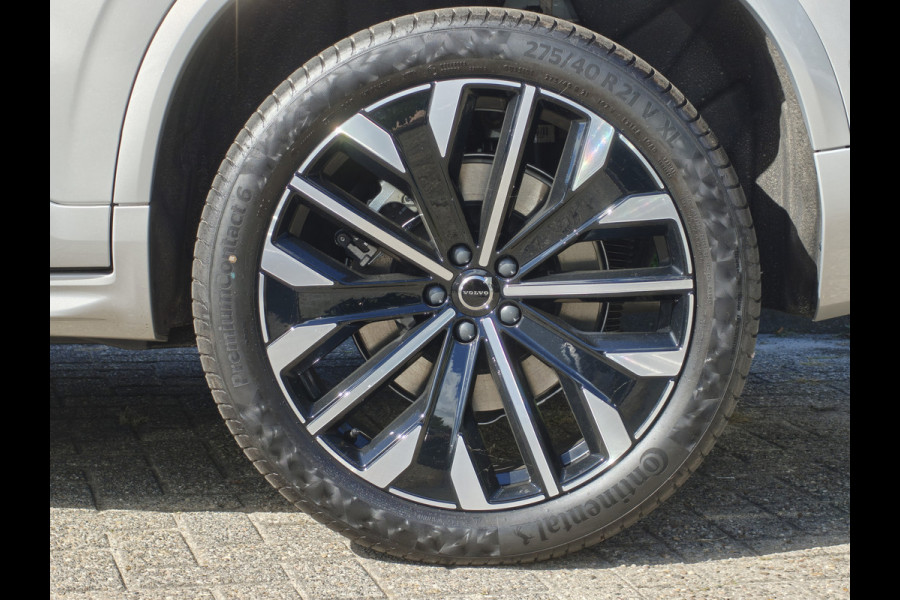 Volvo XC90 T8 AWD 455PK Plug-in Hybrid Ultra Dark | NIEUW | €10.465,- voordeel | ACC | H&K | Luchtvering | 360 camera | 21" | BLIS |
