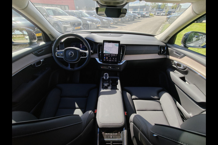 Volvo XC90 T8 AWD 455PK Plug-in Hybrid Ultra Dark | NIEUW | €10.465,- voordeel | ACC | H&K | Luchtvering | 360 camera | 21" | BLIS |