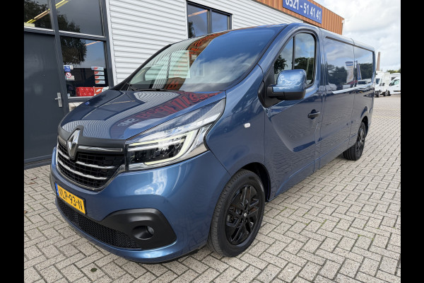Renault Trafic 2.0 dCi automaat 145pk T29 L2H1 Luxe / vaste prijs rijklaar € 17.650 ex btw / euro 6 / bpm vrij / blauw metallic / comfort stoelen / trekhaak / airco / cruise / navigatie