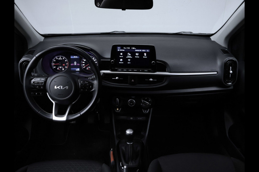 Kia Picanto 1.0 DPi DynamicLine Sport (APPLE CARPLAY,NAVI,CAMERA,CRUISE,LED,AIRCO,SPORTSTOELEN,LM VELGEN,NETTE STAAT)