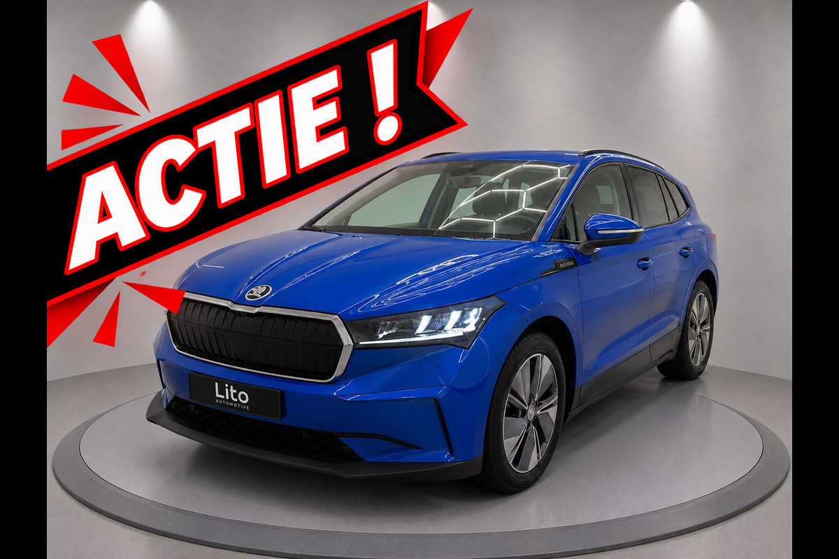 Škoda ENYAQ iV 60|1/2 LEDER|AIRCO|NAVI|NL-AUTO|NAP|