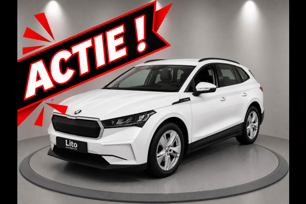 Škoda ENYAQ iV 60|PANO|1/2 LEDER|AIRCO|NAVI|NL-AUTO|NAP|