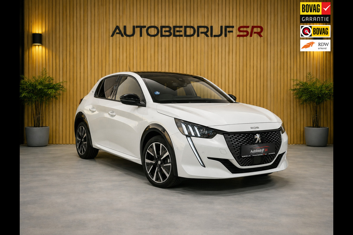 Peugeot 208 1.2 PureTech GT-line Panoramadak! Camera! Lane Assist! Sfeerverlichting! Automaat! 5 Deurs!