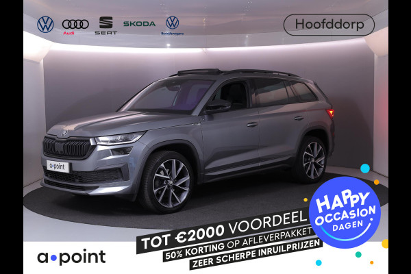Škoda Kodiaq 1.5 TSI Sportline Business 150pk DSG | Panoramadak | Lederen bekleding | Navigatiesysteem | Voorstoelen verwarmd | Lichtmetalen velgen 20" | Travel-pakket | Apple Carplay/Android Auto