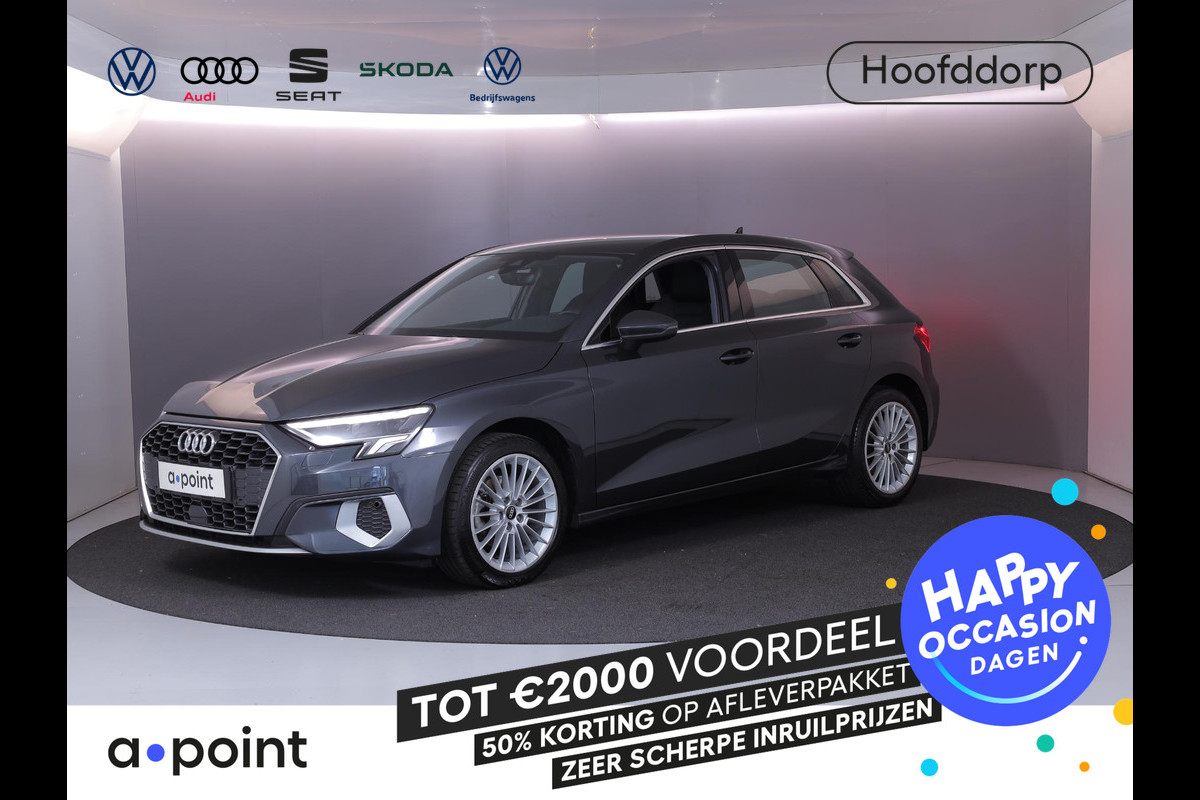 Audi A3 Sportback 30 TFSI Advanced edition 110 pk S-tronic | Navigatie | Trekhaak | Parkeersensoren achter | Cruise control | Apple Carplay/Android Auto |