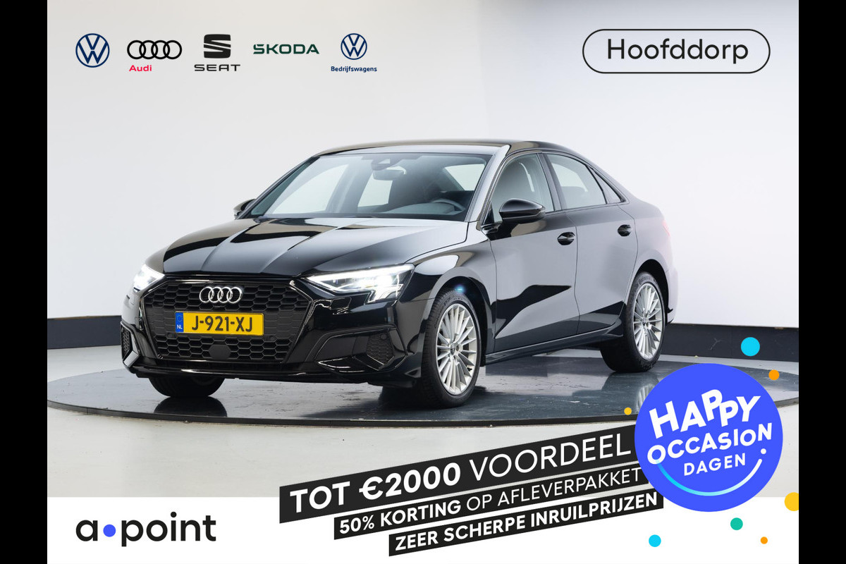 Audi A3 Limousine 35 TFSI Business edition 150 pk S-tronic | Navigatie | Parkeersensoren achter | Cruise control | LED koplampen | Apple Carplay/Android Auto |