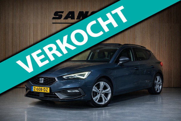 Seat Leon 1.4 TSI eHybrid PHEV FR PANO|AMBIENT|MATRIX KOPLAMPEN|STOEL + STUUR VERWARMING| 17 INCH LMV