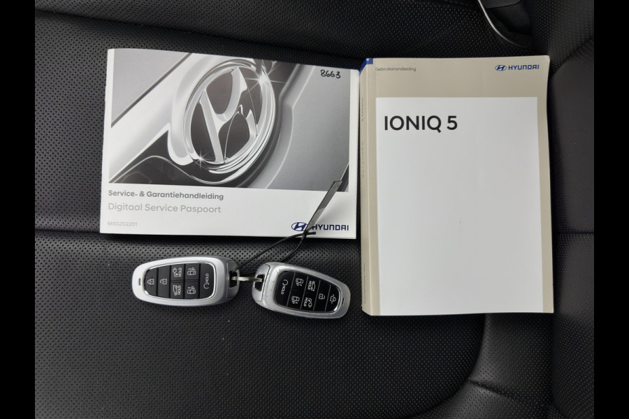 Hyundai IONIQ 5 Lounge 77.4 kWh [3-Fase-11kW] {SoH-99%} (INCL-BTW) Aut. *HEATPUMP | LEATHER | BOSE-SOUND | FULL-LED | ADAPTIVE-CRUISE | BLINDSPOT | DIGI-COCKPIT | AMBIENTLIGHT | DAB | SHIFTPADDLES | HEAD-UP | NAVI-FULLMAP | KEYLESS | 20 INCH*