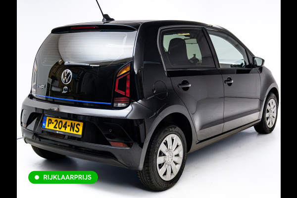 Volkswagen e-Up! e-up! | Stoelverwarming | Voorruit verw. | Cruise control | Camera | Extra getint glas achter | PDC achter | Climate control, All season banden, Snellader, DAB, Black pearl metallic, Rijklaarprijs!