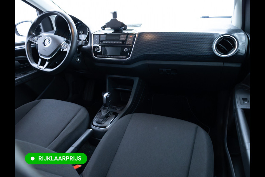 Volkswagen e-Up! e-up! | Stoelverwarming | Voorruit verw. | Cruise control | Camera | Extra getint glas achter | PDC achter | Climate control, All season banden, Snellader, DAB, Black pearl metallic, Rijklaarprijs!