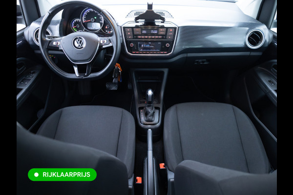 Volkswagen e-Up! e-up! | Stoelverwarming | Voorruit verw. | Cruise control | Camera | Extra getint glas achter | PDC achter | Climate control, All season banden, Snellader, DAB, Black pearl metallic, Rijklaarprijs!