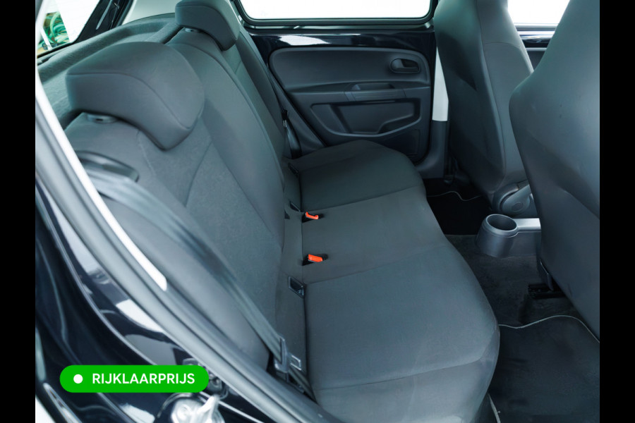 Volkswagen e-Up! e-up! | Stoelverwarming | Voorruit verw. | Cruise control | Camera | Extra getint glas achter | PDC achter | Climate control, All season banden, Snellader, DAB, Black pearl metallic, Rijklaarprijs!