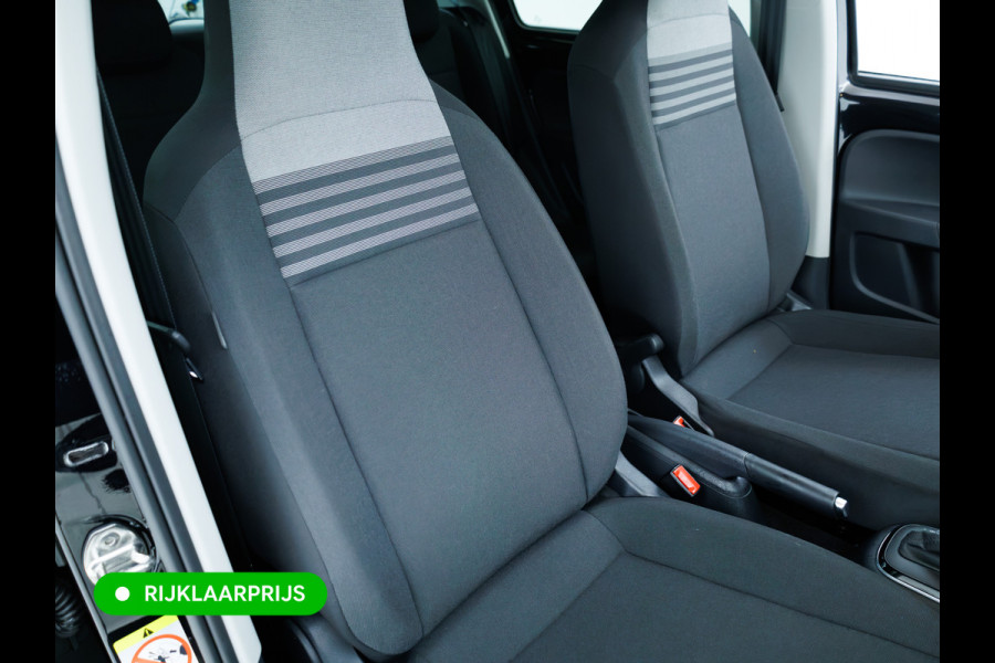 Volkswagen e-Up! e-up! | Stoelverwarming | Voorruit verw. | Cruise control | Camera | Extra getint glas achter | PDC achter | Climate control, All season banden, Snellader, DAB, Black pearl metallic, Rijklaarprijs!