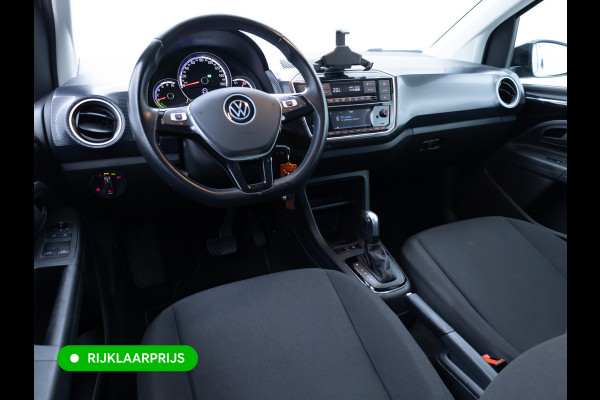 Volkswagen e-Up! e-up! | Stoelverwarming | Voorruit verw. | Cruise control | Camera | Extra getint glas achter | PDC achter | Climate control, All season banden, Snellader, DAB, Black pearl metallic, Rijklaarprijs!
