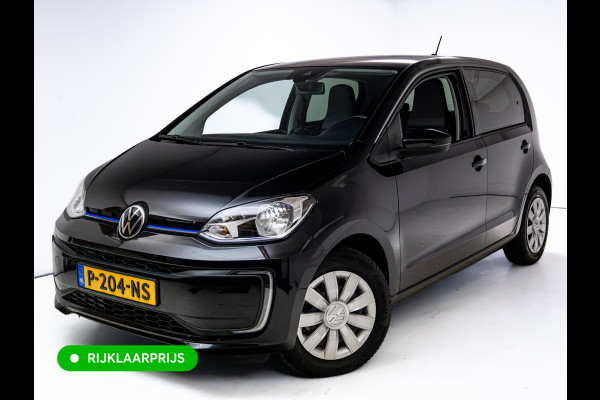 Volkswagen e-Up! e-up! | Stoelverwarming | Voorruit verw. | Cruise control | Camera | Extra getint glas achter | PDC achter | Climate control, All season banden, Snellader, DAB, Black pearl metallic, Rijklaarprijs!
