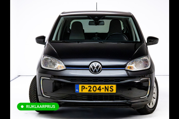 Volkswagen e-Up! e-up! | Stoelverwarming | Voorruit verw. | Cruise control | Camera | Extra getint glas achter | PDC achter | Climate control, All season banden, Snellader, DAB, Black pearl metallic, Rijklaarprijs!