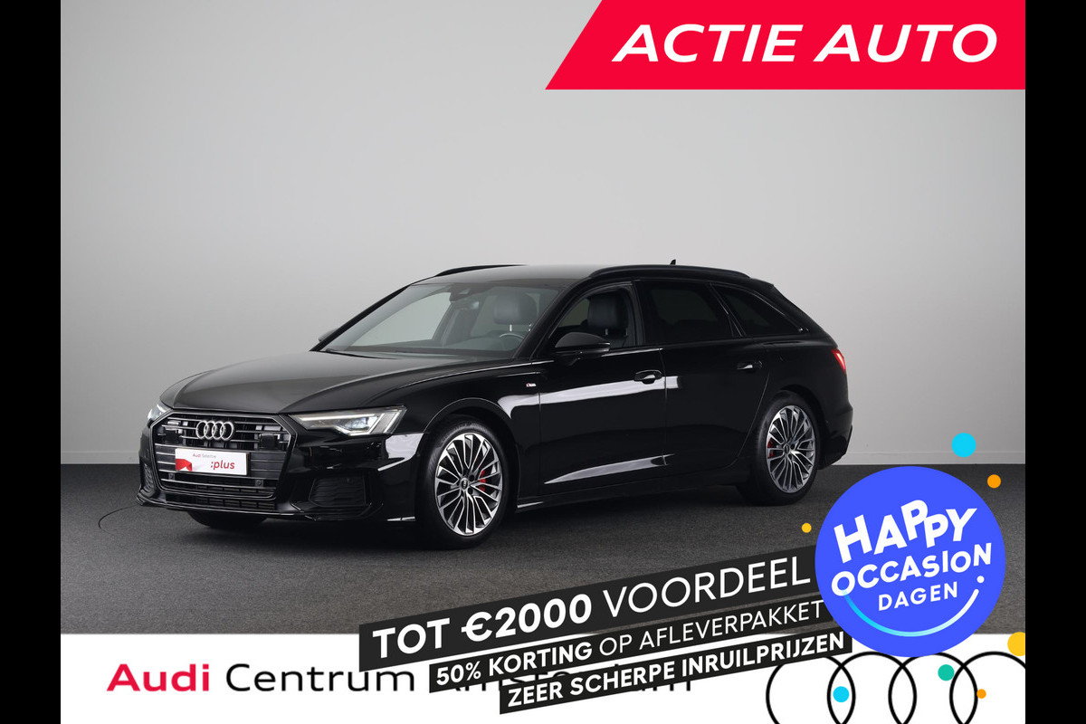 Audi A6 Avant 55 TFSI e quattro Competition 367pk | SOH 91,94% | Navigatie | Matrix koplampen | 19 Inch Lichtmetalen velgen | Sporstoelen | S-line interieur