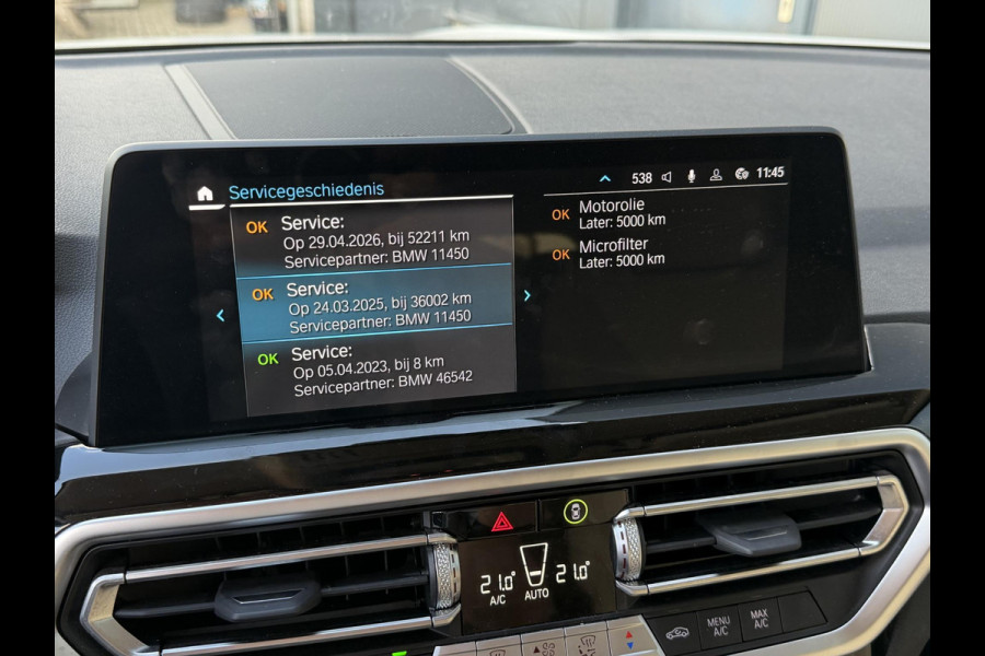BMW X3 xDrive30e 18"/Leder/Dodehoek/Camera/Keyless/LED/Navigatie