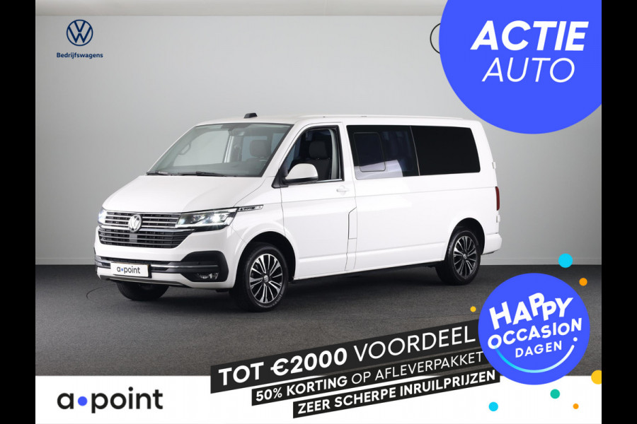 Volkswagen Transporter 2.0 TDI L2H3 28 Bulli DC 150 PK DSG (Automaat) | Dubbele cabine | Trekhaak | Parkeercamera |