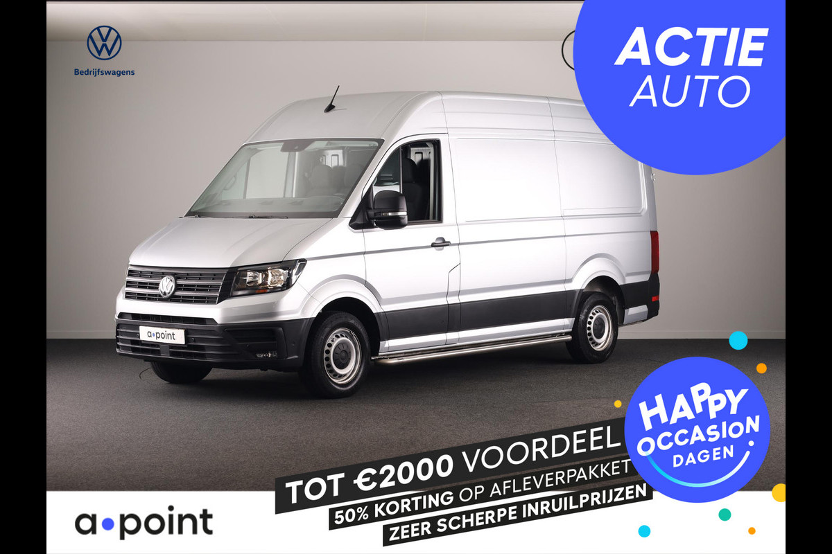 Volkswagen Crafter 35 2.0 TDI L3H3 Highline EURO VI 140 pk | Verlengde garantie | Navigatie | Dode hoek detentie | Trekhaak | Verwarmde voorruit