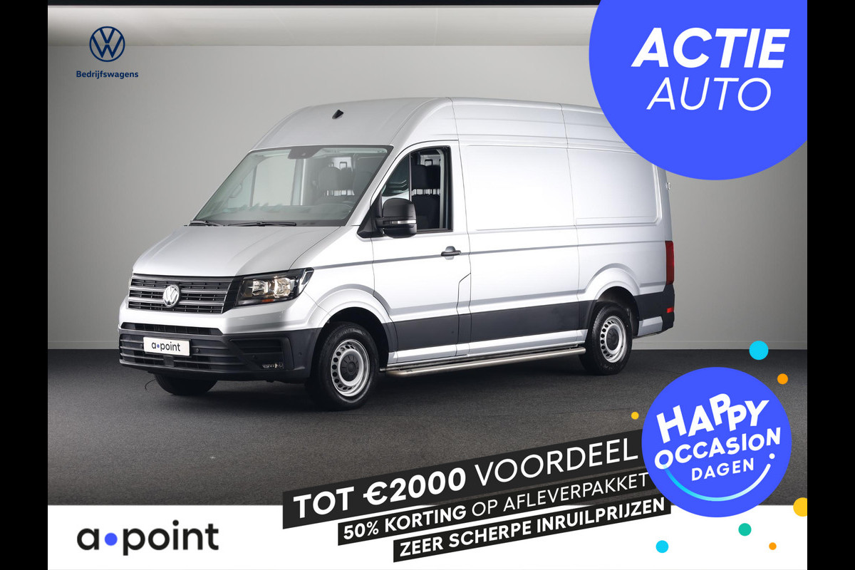 Volkswagen Crafter 35 2.0 TDI L3H3 Highline EURO VI 140 pk Automaat | Verlengde garantie | Navigatie | Trekhaak | Parkeersensoren | Achteruitrijcamera |