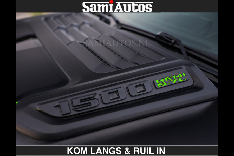 Dodge Ram LIMITED 5.7 V8 HEMI | TOP STAAT | BOM VOL | HUD | LUCHTVERING | STRIPING | BREDE WIELEN | OPEN UITLAAT KLEP | ADAPTIVE | PANO |  CREW CAB | DUBBELE CABINE | 5 PERSOONS |