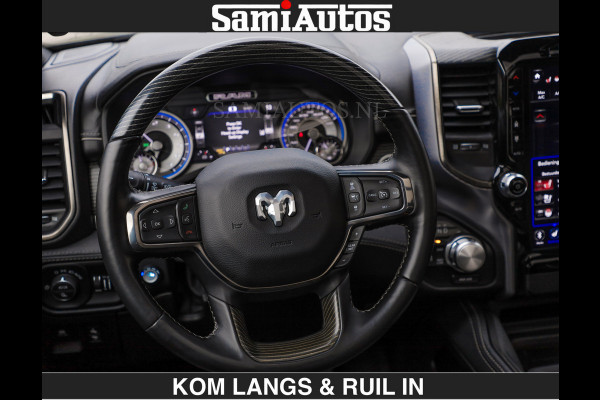 Dodge Ram LIMITED 5.7 V8 HEMI | TOP STAAT | BOM VOL | HUD | LUCHTVERING | STRIPING | BREDE WIELEN | OPEN UITLAAT KLEP | ADAPTIVE | PANO |  CREW CAB | DUBBELE CABINE | 5 PERSOONS |