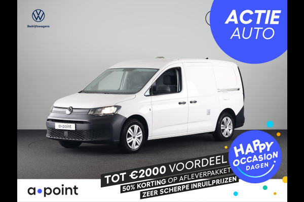 Volkswagen Caddy Cargo Maxi 2.0 TDI Trend 102 pk | Navigatie via App | Parkeersensoren achter | Cruise control | 2 schuifdeuren |