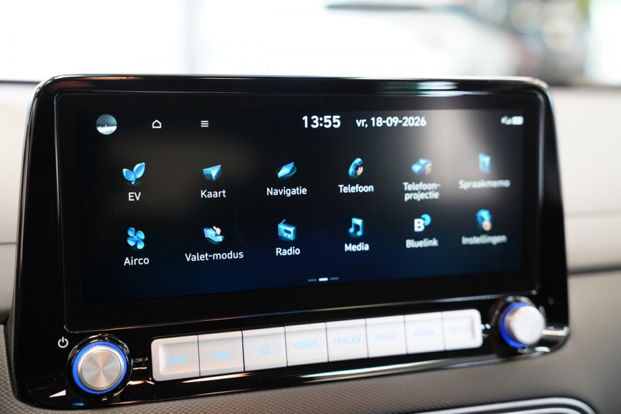 Hyundai Kona EV Comfort 64 kWh 3-Fase Warmtepomp Two-Tone Adaptive-Cruise Navigatie