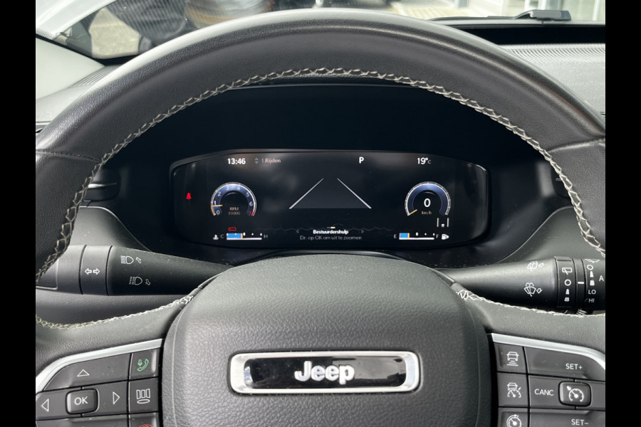 Jeep Compass 1.3T Limited 150pk/110Kw DDCT Automaat | Panodak | Adapt. Cruise | Carplay/Android Auto | Keyless |