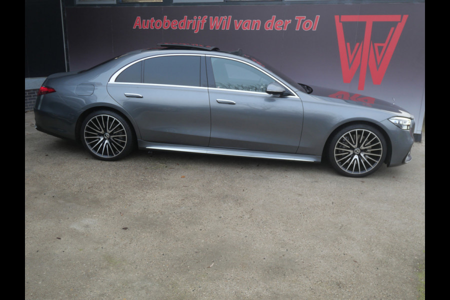 Mercedes-Benz S-Klasse 580e LANG | AMG | PANO | SOFTCLOSE | NL-AUTO | MASSAGE | 3D DISPLAY | LUCHTVERING!!