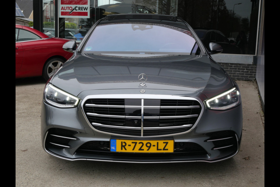 Mercedes-Benz S-Klasse 580e LANG | AMG | PANO | SOFTCLOSE | NL-AUTO | MASSAGE | 3D DISPLAY | LUCHTVERING!!