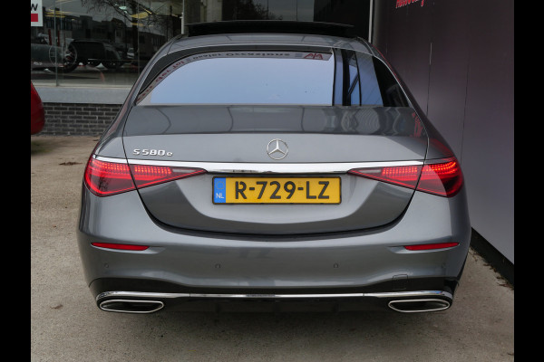 Mercedes-Benz S-Klasse 580e LANG | AMG | PANO | SOFTCLOSE | NL-AUTO | MASSAGE | 3D DISPLAY | LUCHTVERING!!