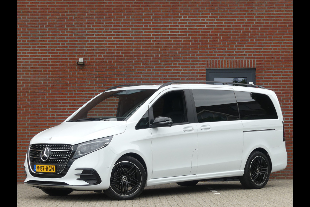 Mercedes-Benz V-Klasse 220D Lang Dubbel Cabine LED/LEER/Trekhaak/Burmester