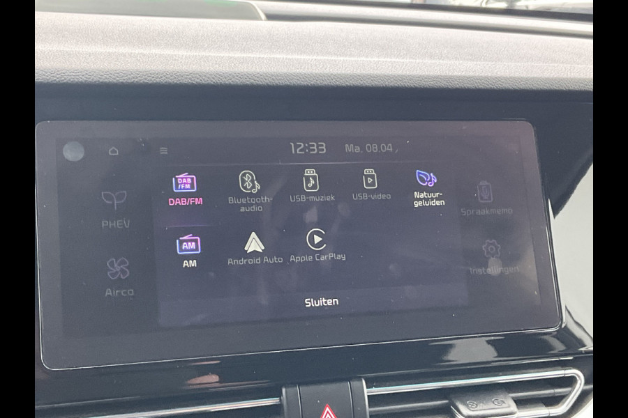 Kia Niro 1.6 GDi Plug-in PHEV Adap.Cruise Stoel/Stuurverw Navi Camera Plug-in!