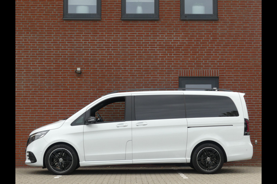Mercedes-Benz V-Klasse 220D Lang Dubbel Cabine LED/LEER/Trekhaak/Burmester