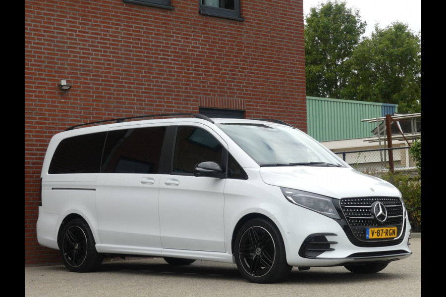 Mercedes-Benz V-Klasse 220D Lang Dubbel Cabine LED/LEER/Trekhaak/Burmester