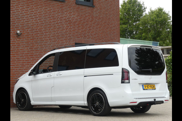 Mercedes-Benz V-Klasse 220D Lang Dubbel Cabine LED/LEER/Trekhaak/Burmester